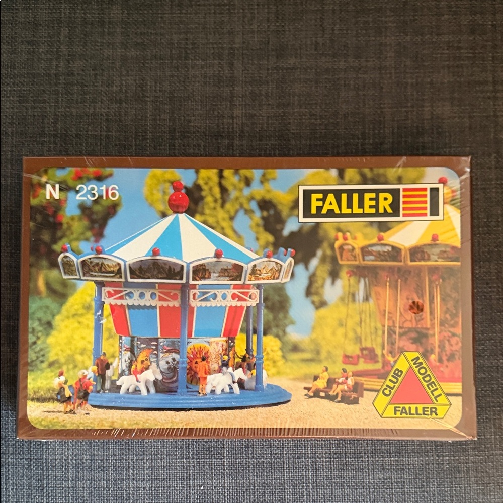 FALLER Model Kit N 2316 -Children’s Merry-Go-Round